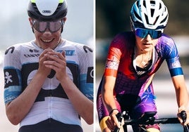 Romeo y Lidia Castro, cuarto y tercera en el Campeonato de España de Sierra Nevada.