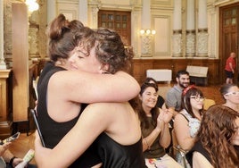 Celebración del acto institucional del Día Internacional del Orgullo en el Ayuntamiento.