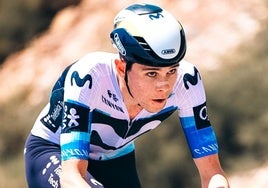 Romeo, en el Campeonato de España de Sierra Nevada.