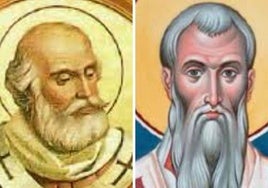 San Pablo I Papa y San Ireneo de Lyon.