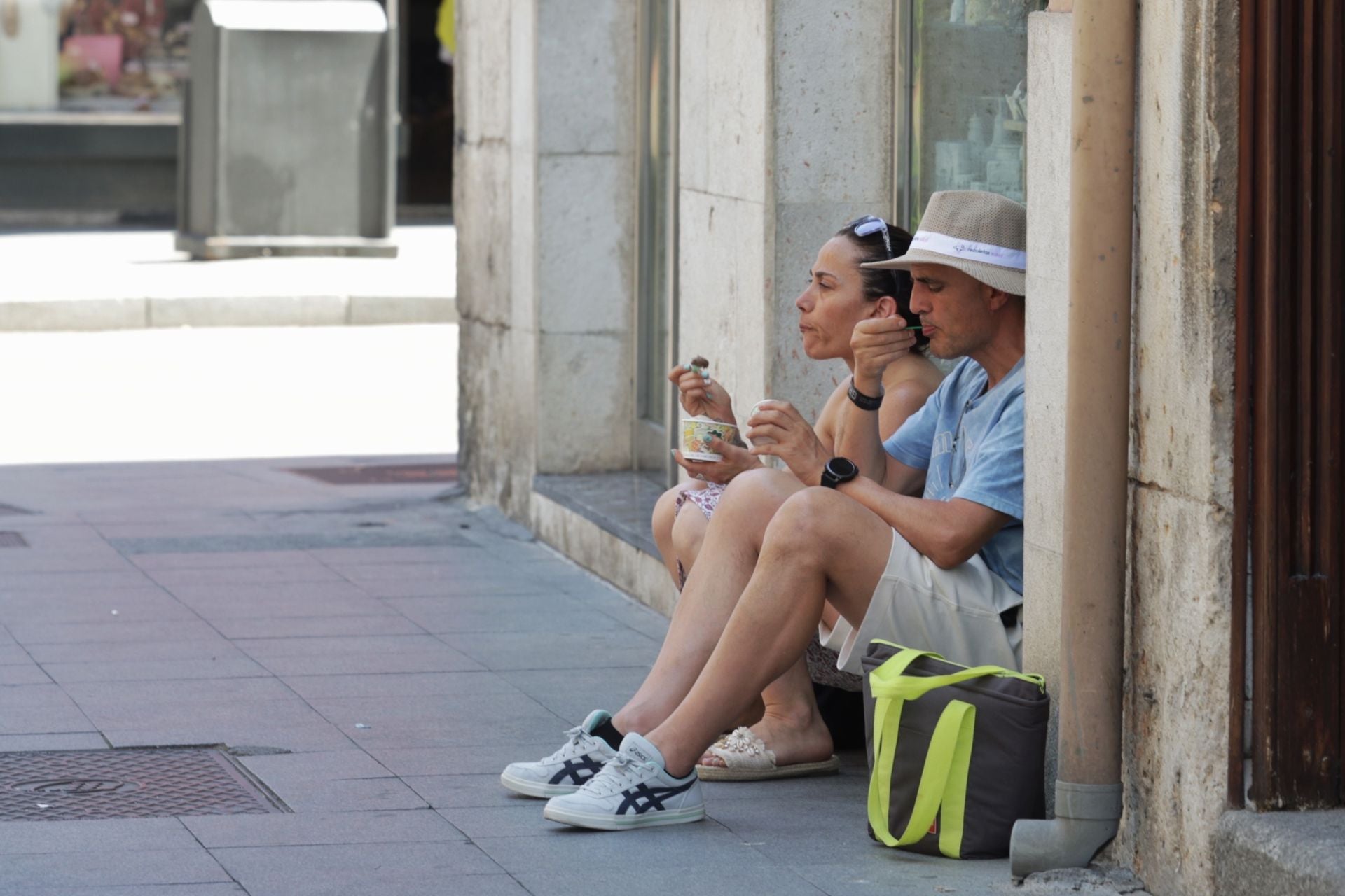 Valladolid se derrite por el calor