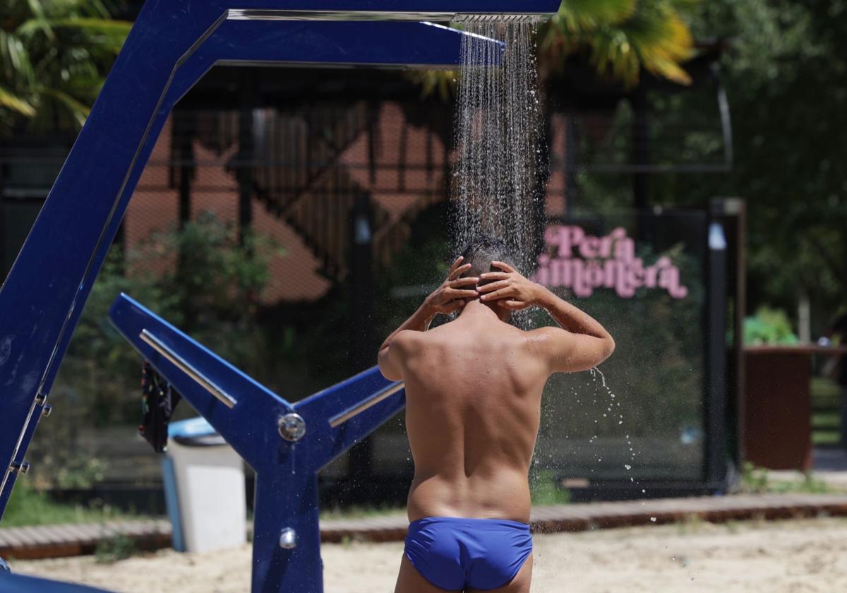 Valladolid se derrite por el calor