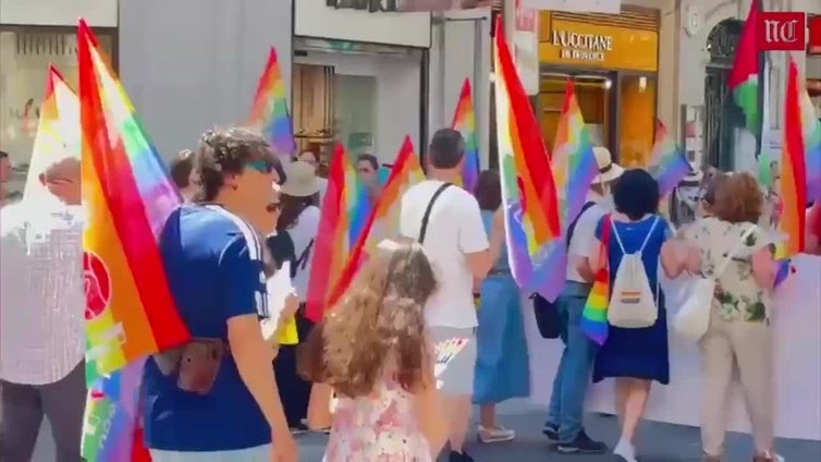Así fue la manifestación LGTBI en Valladolid