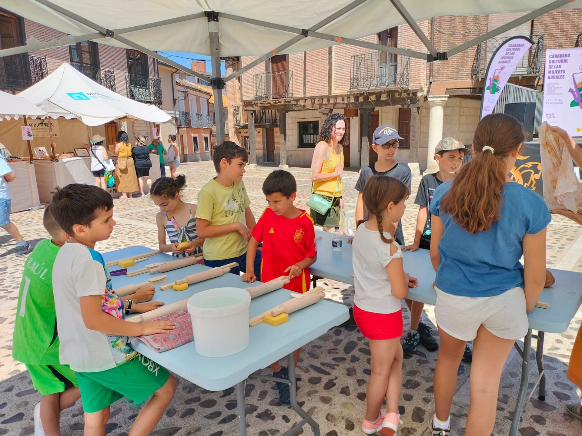 Palencia recibe a la Caravana Cultural de las Mujeres Rurales