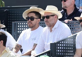 Eduardo García, junto a Jorge Santiago, en el Oysho Valladolid Premier Padel.