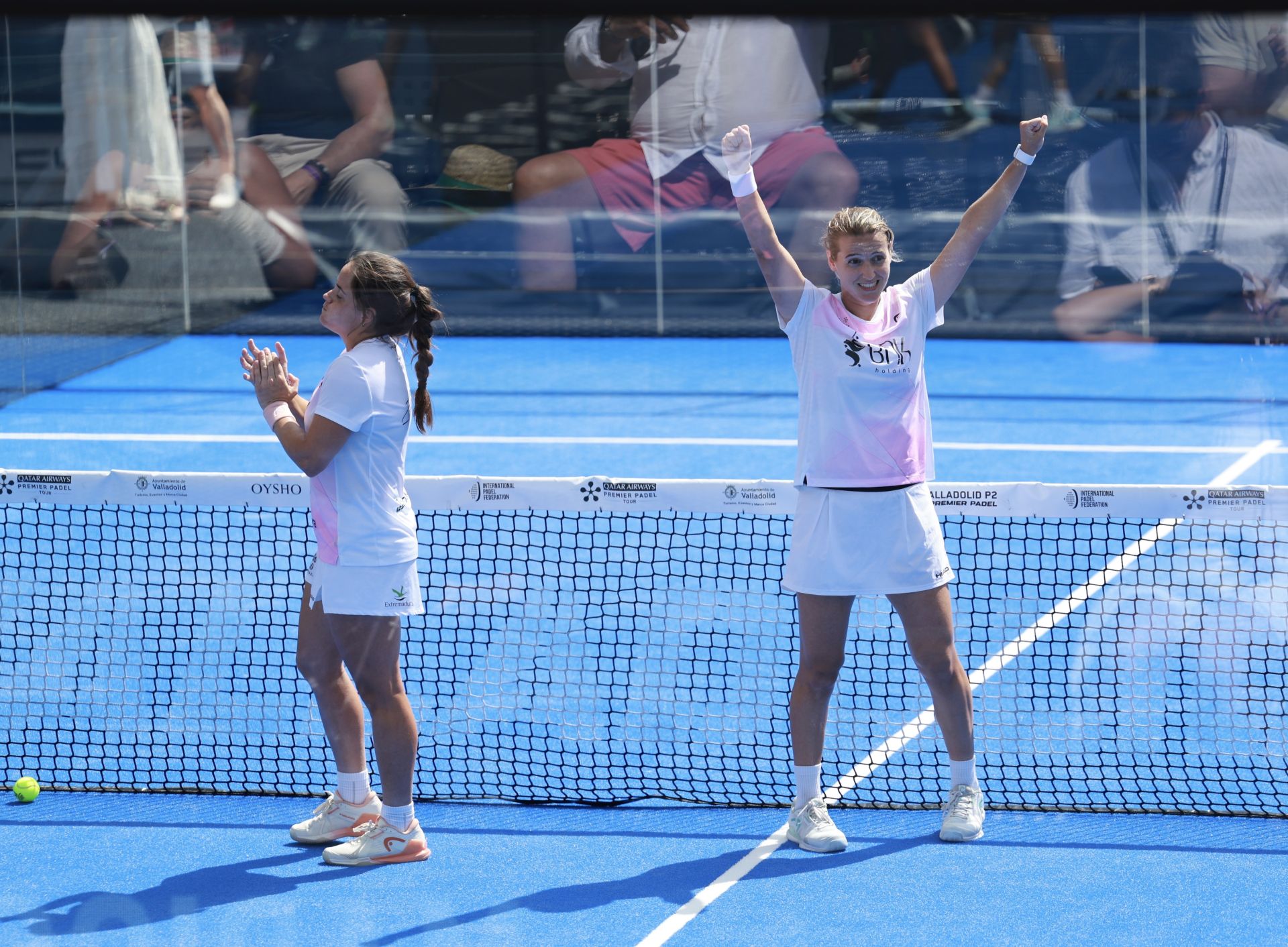 Paula Josemaría y Ariana Sánchez se apuntan la final de Valladolid