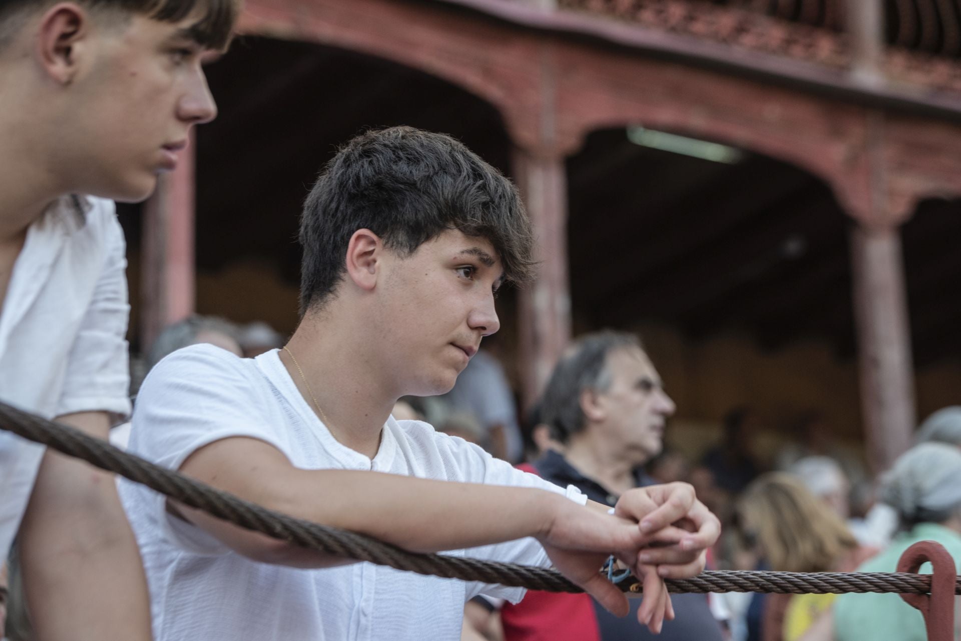 Búscate en los toros durante la corrida en Segovia