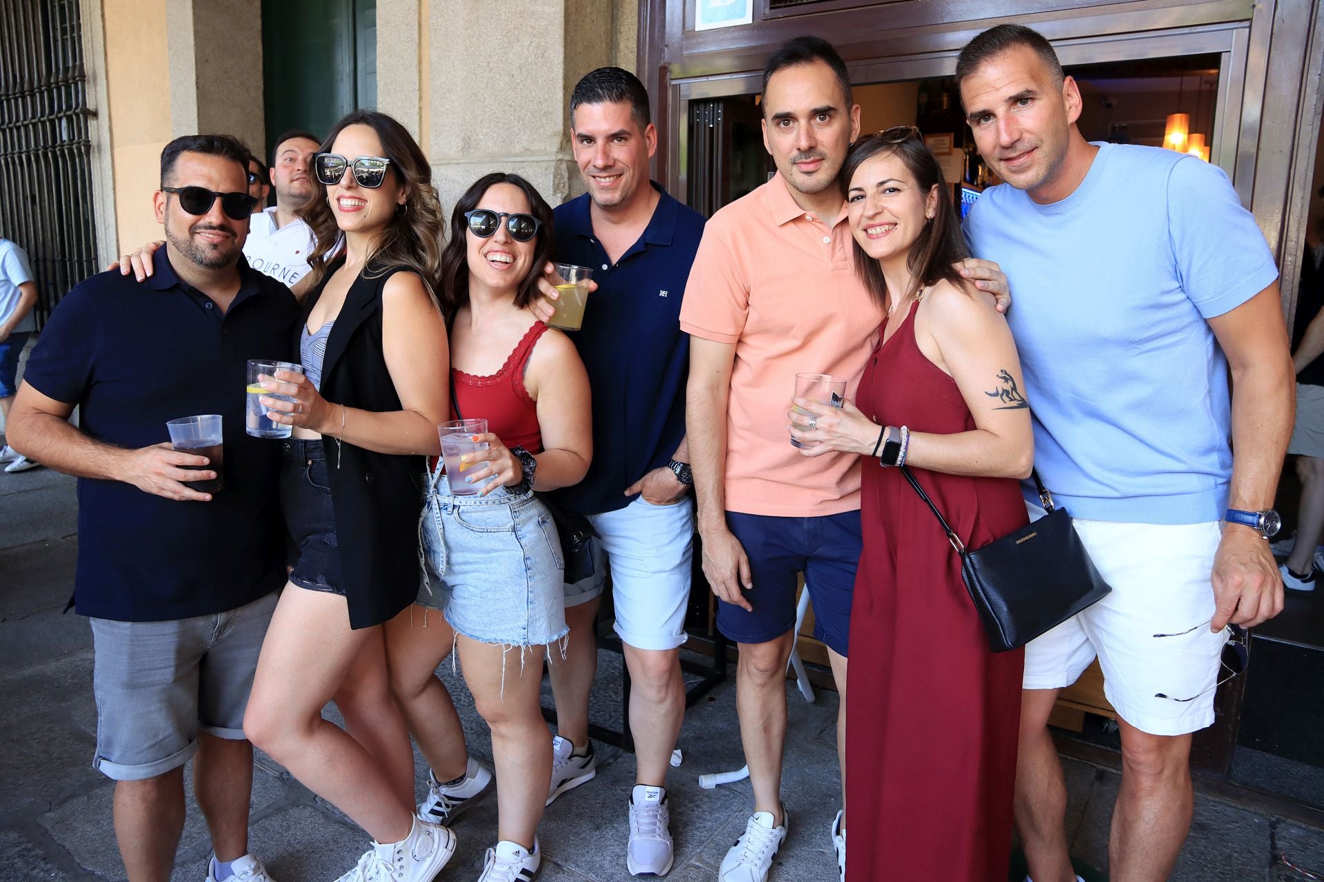 Fotos del tardeo de fiestas del sábado en Segovia