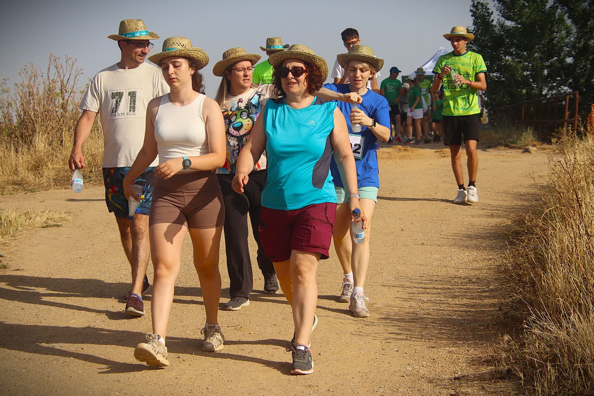 Todos contra el cáncer en Villabrágima
