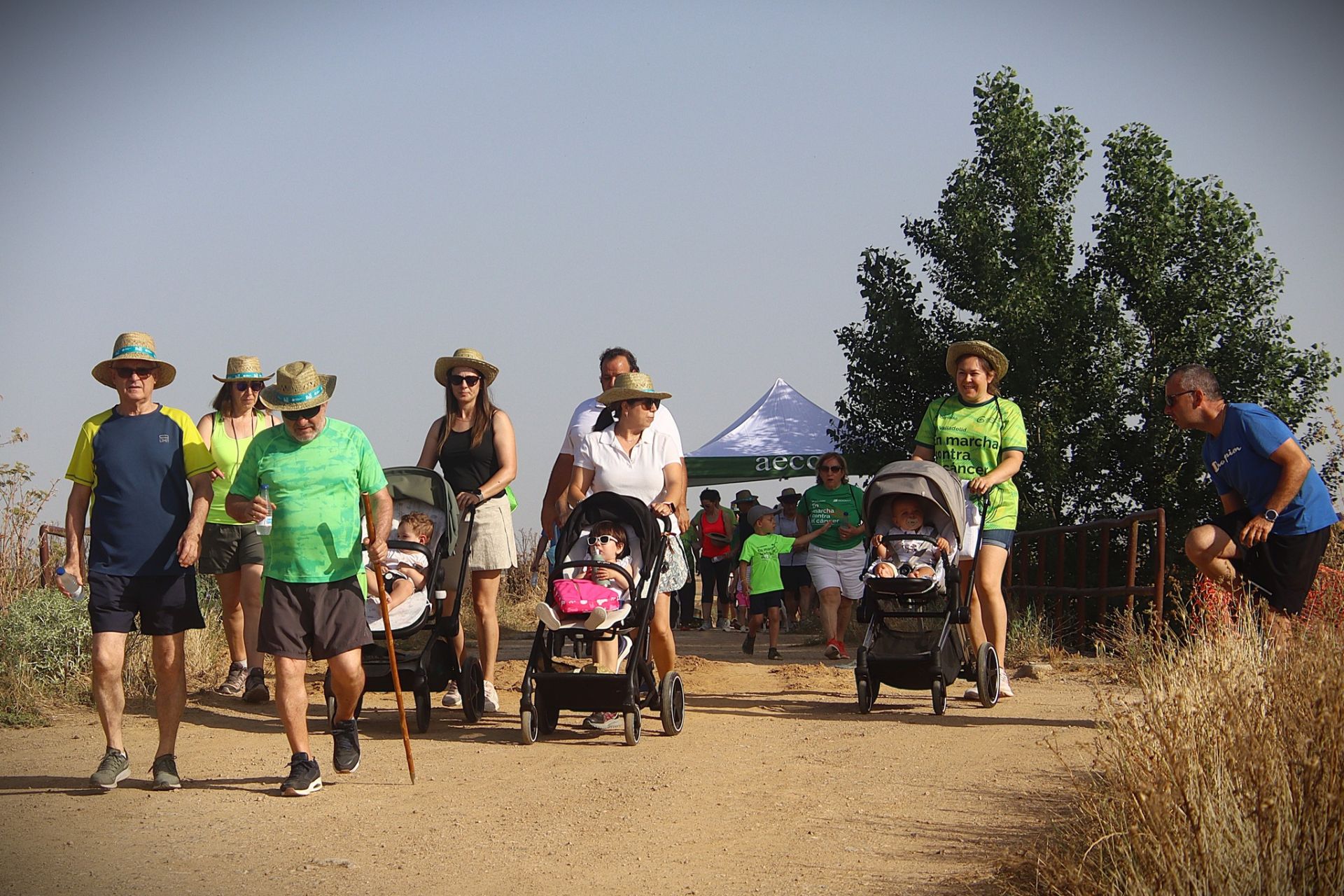 Todos contra el cáncer en Villabrágima