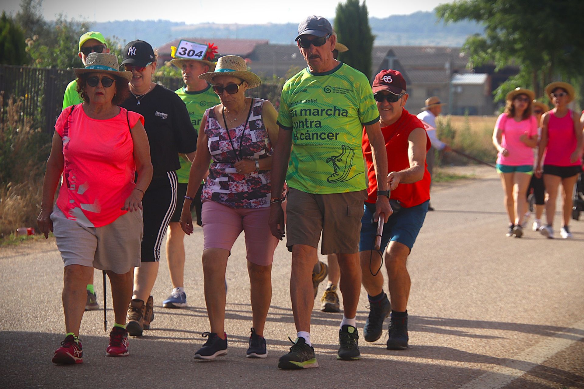 Todos contra el cáncer en Villabrágima