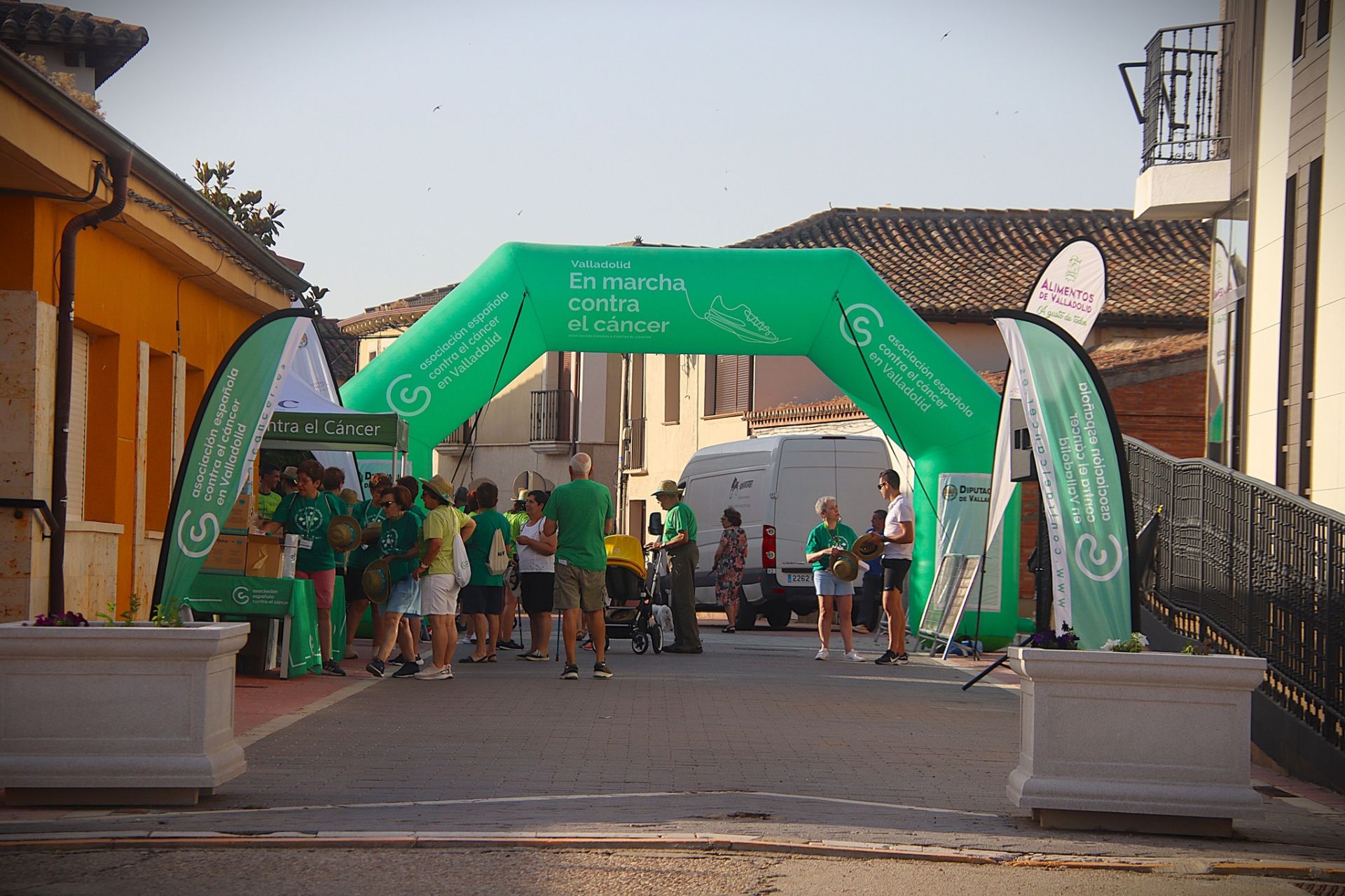 Todos contra el cáncer en Villabrágima
