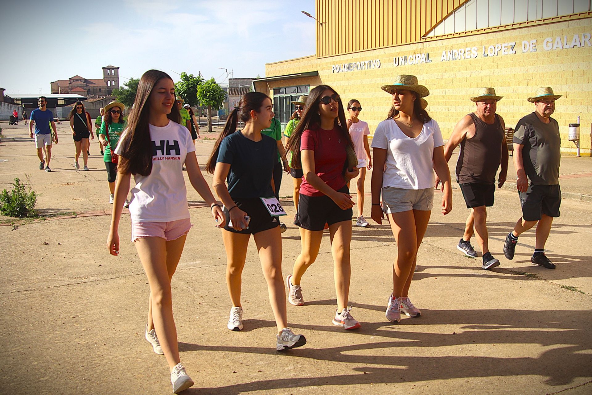 Todos contra el cáncer en Villabrágima