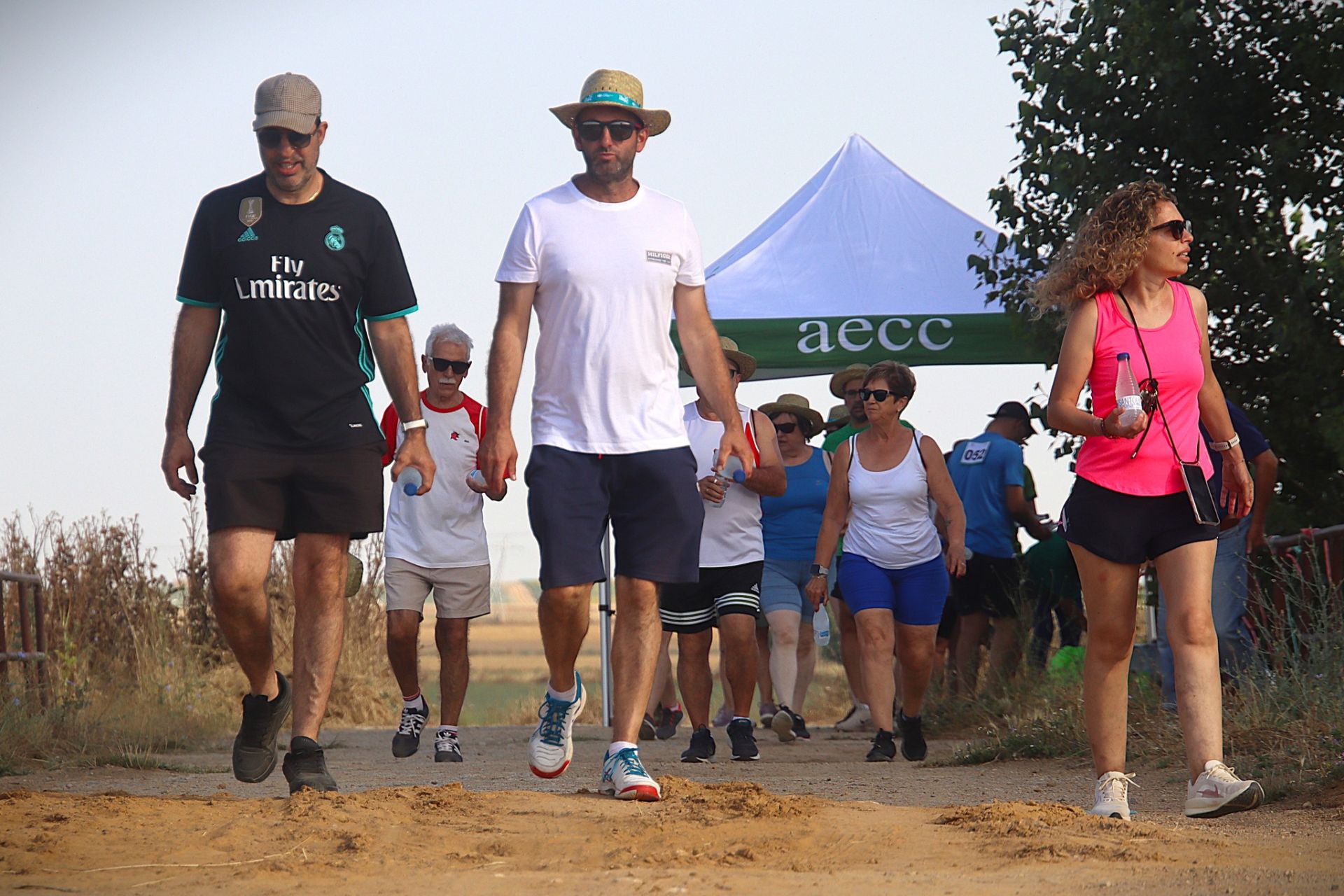 Todos contra el cáncer en Villabrágima