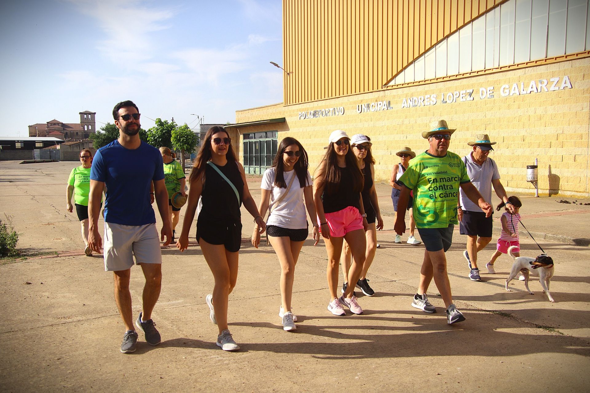 Todos contra el cáncer en Villabrágima