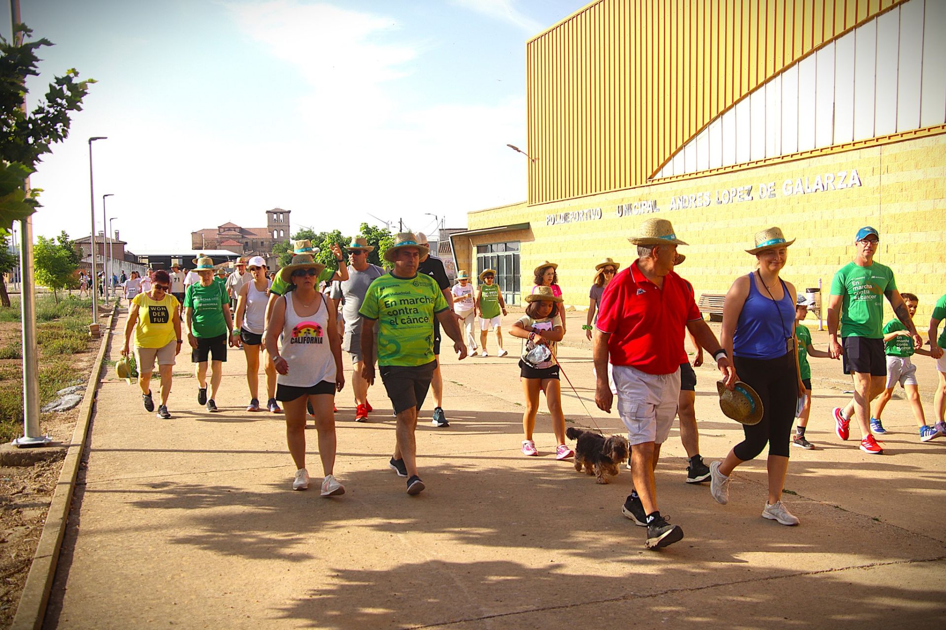 Todos contra el cáncer en Villabrágima
