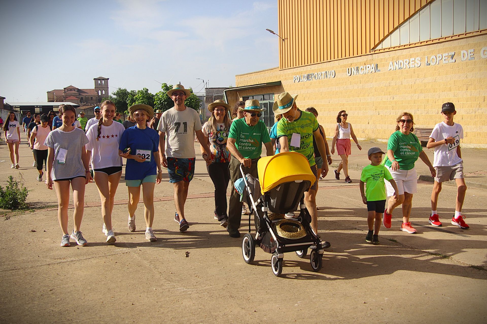 Todos contra el cáncer en Villabrágima