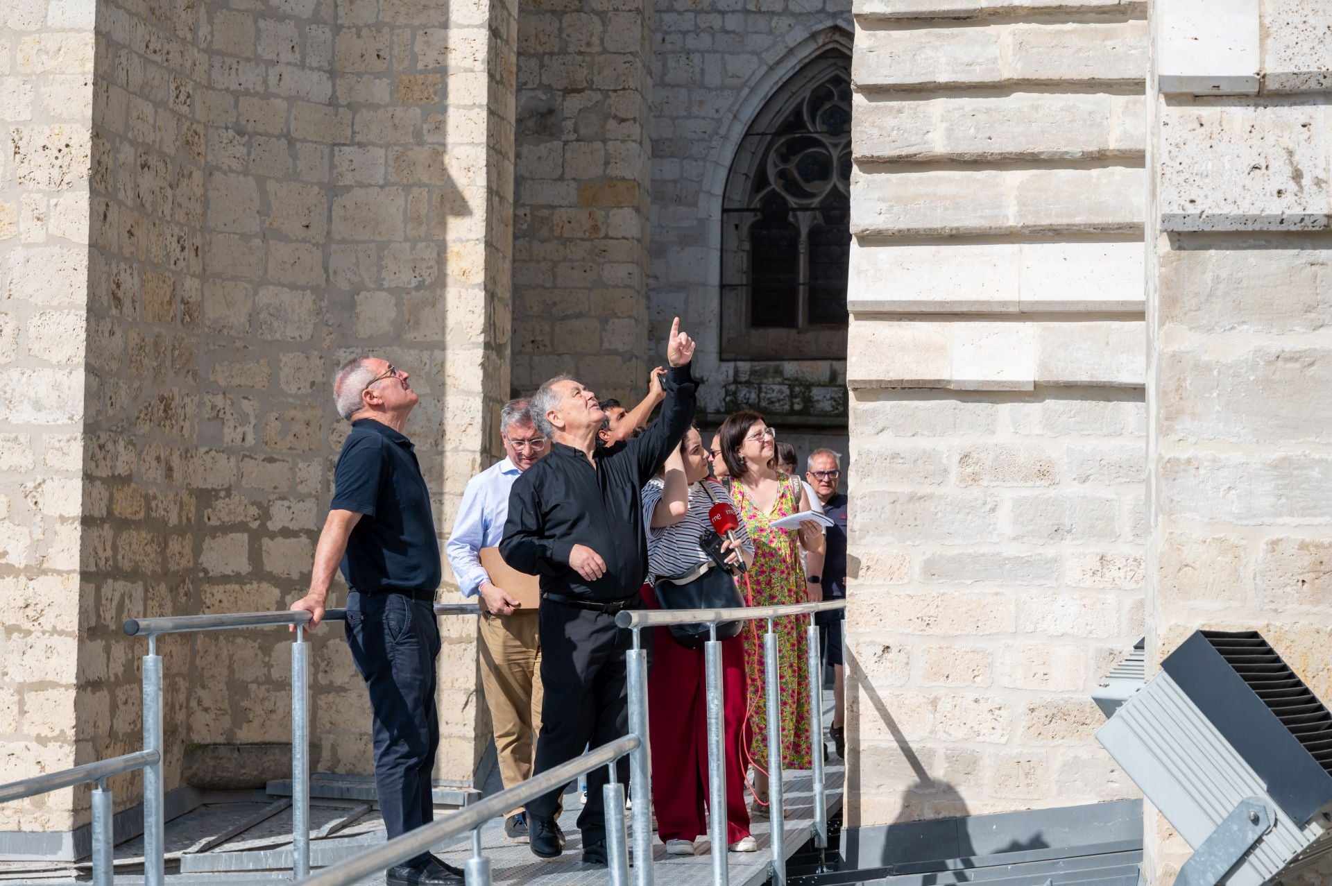 La Catedral de Palencia, desde las alturas y desde los triforios
