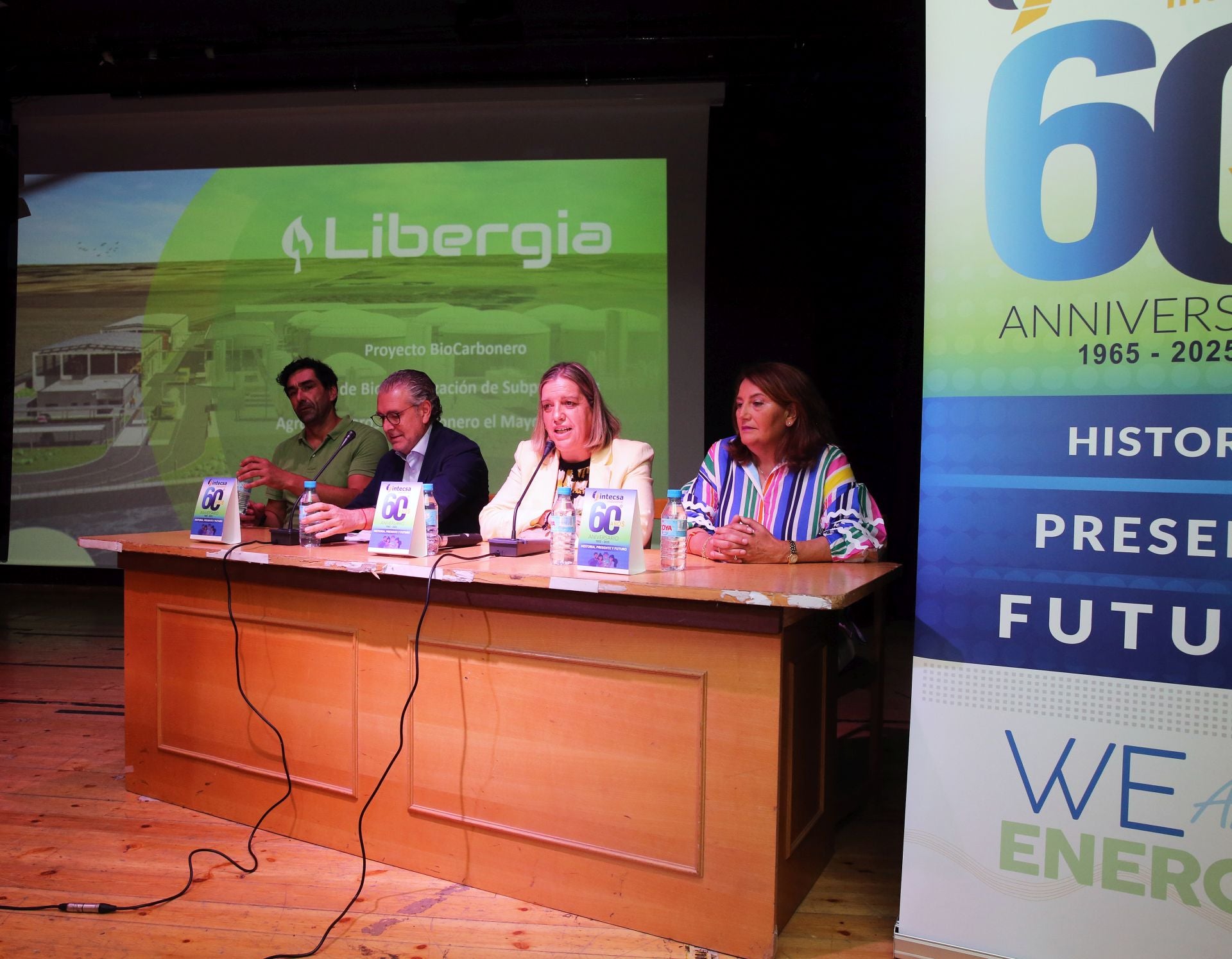 Fotos de la presentación de la futura planta de biogás de Carbonero el Mayor