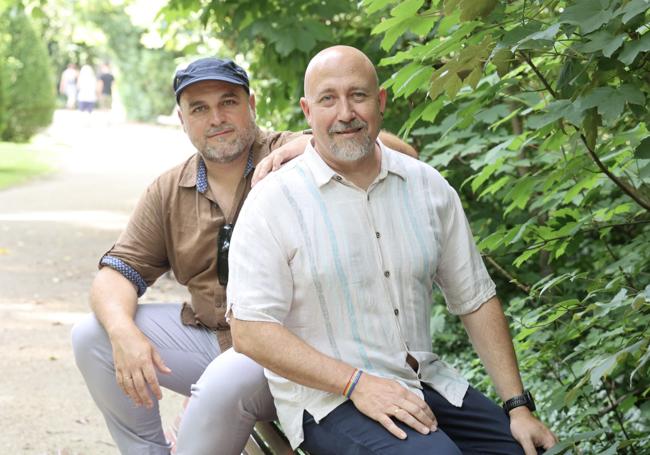 José María Domingo y Ricardo Hernando se casaron en 2014 en Aguasal.