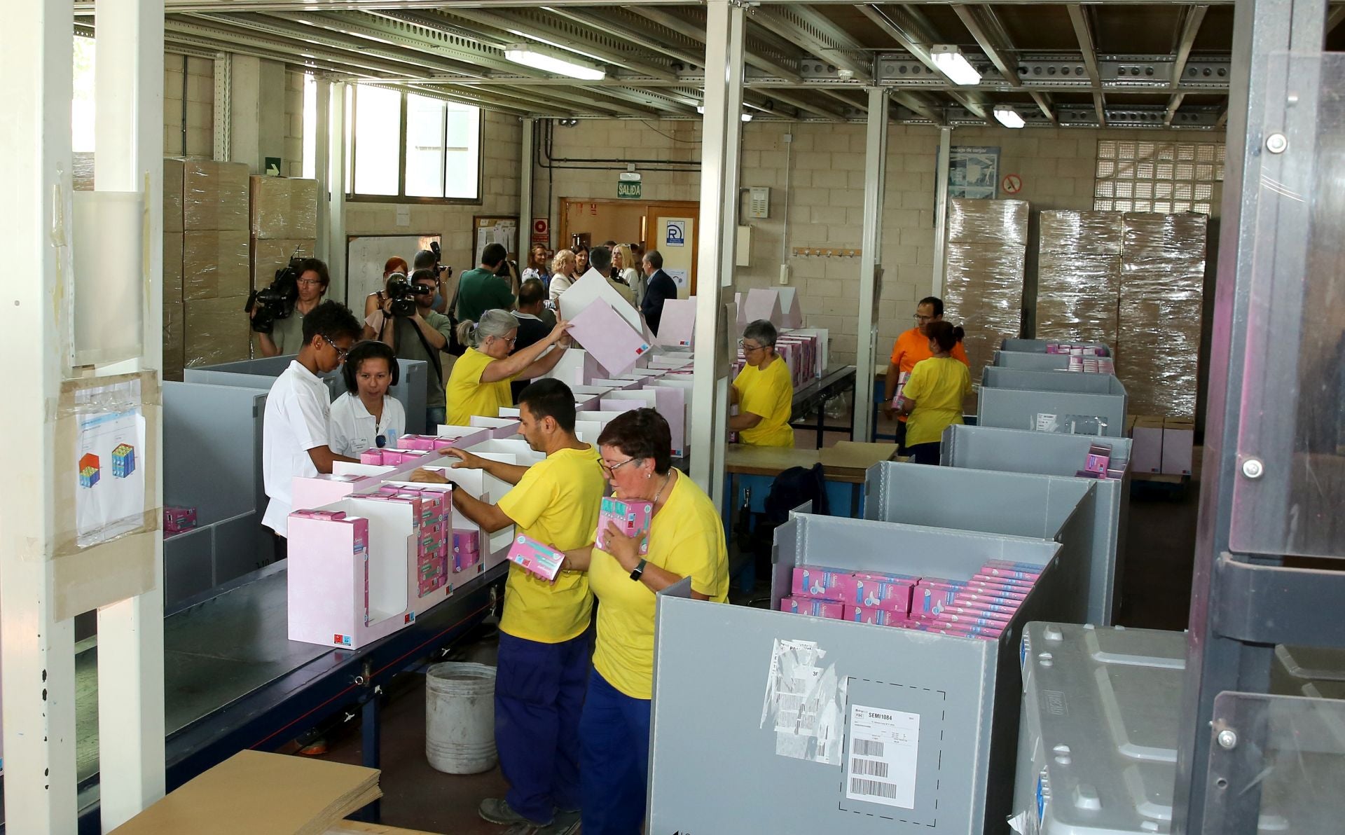 Centro especial de empleo de Apadefim en El Sotillo.