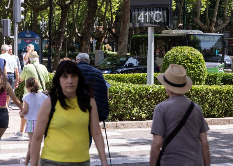 Aviso amarillo en Castilla y León por temperaturas de hasta 38 grados