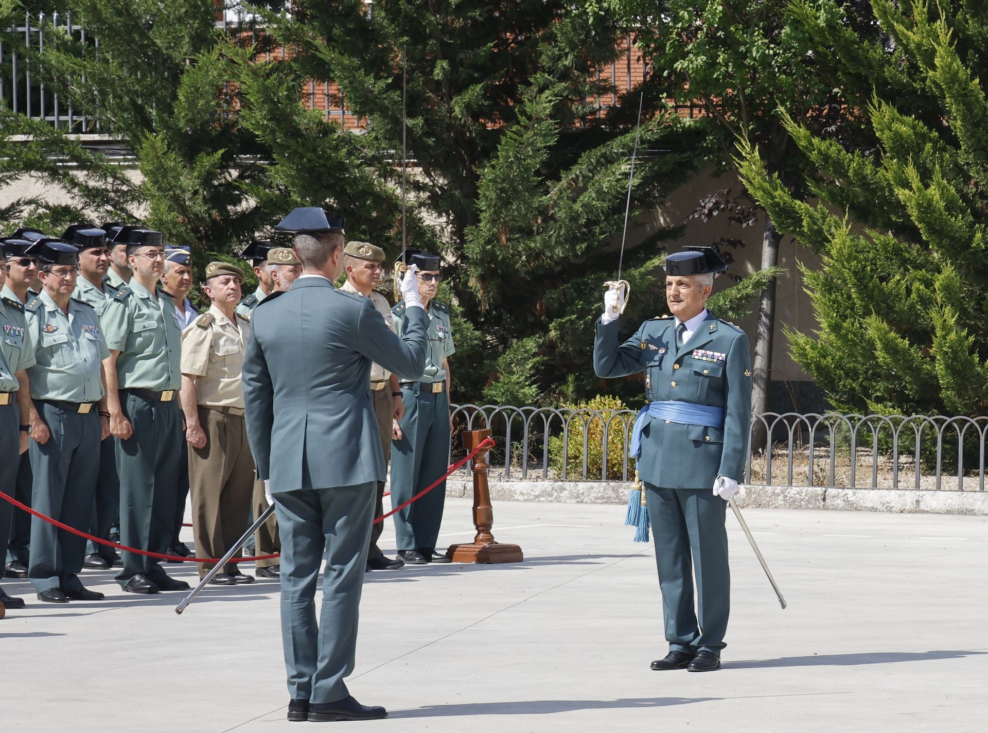 Así ha sido la toma de posesión del nuevo jefe de la Comandancia de Palencia