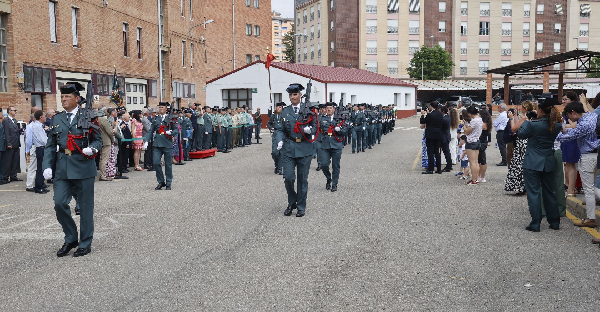 Así ha sido la toma de posesión del nuevo jefe de la Comandancia de Palencia