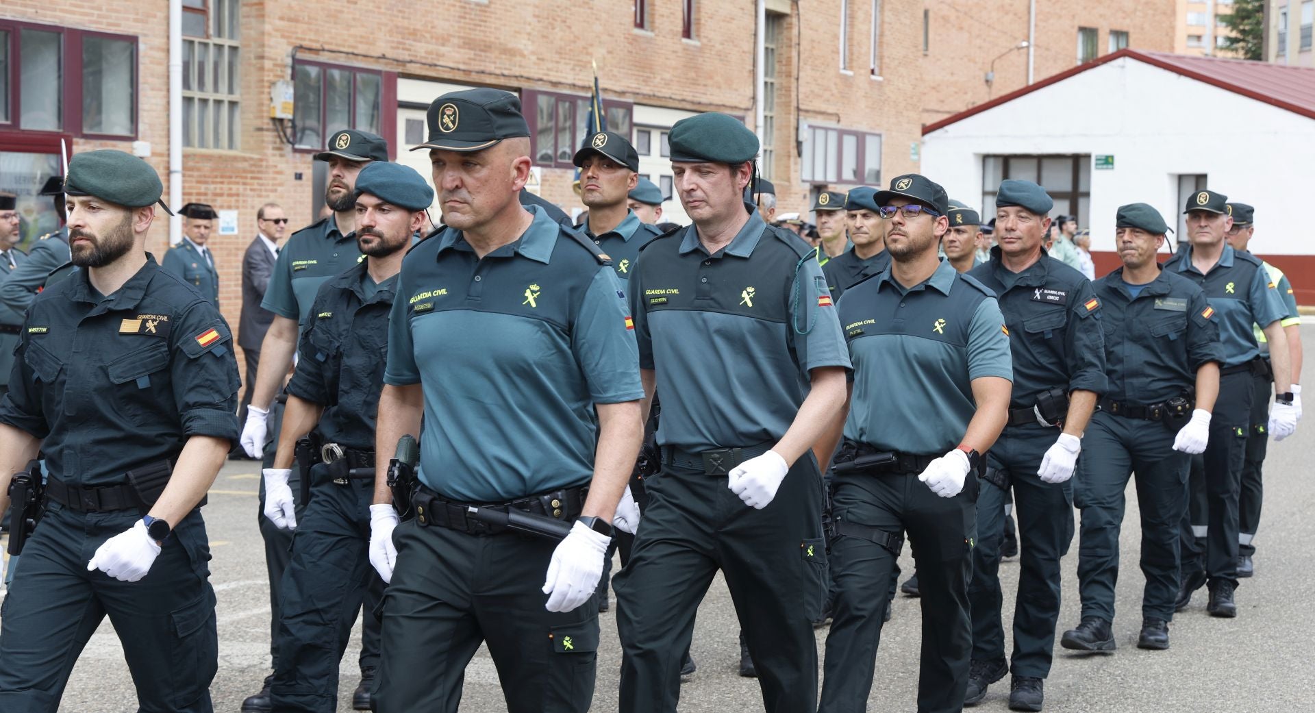 Así ha sido la toma de posesión del nuevo jefe de la Comandancia de Palencia