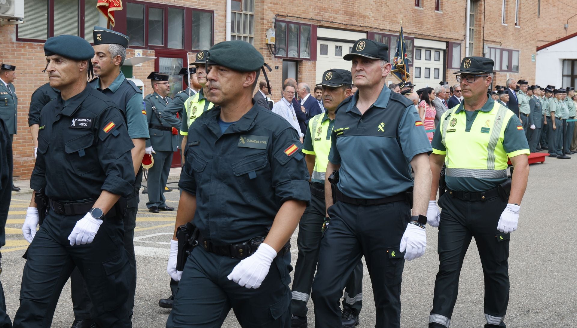 Así ha sido la toma de posesión del nuevo jefe de la Comandancia de Palencia