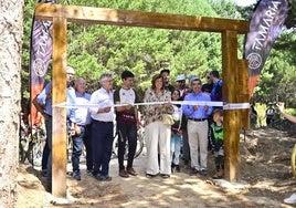 Inauguración de las nuevas rutas ciclistas de la Montaña Palentina.