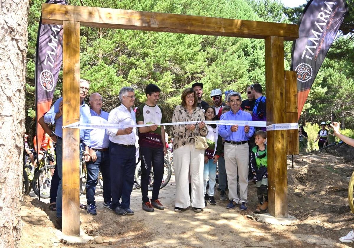 Inauguración de las nuevas rutas ciclistas de la Montaña Palentina.