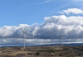 Zona de montaña en la comarca de Aguilar.