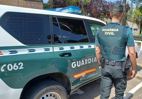 Patrulla de la Guardia Civil en Valladolid.