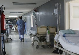 Habitación preparada en el Hospital Universitario Río Hortega en una imagen de archivo.