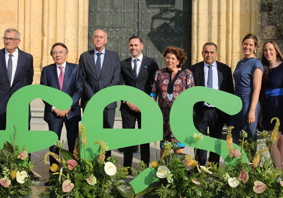 Premiados durante la gala de la Fes.