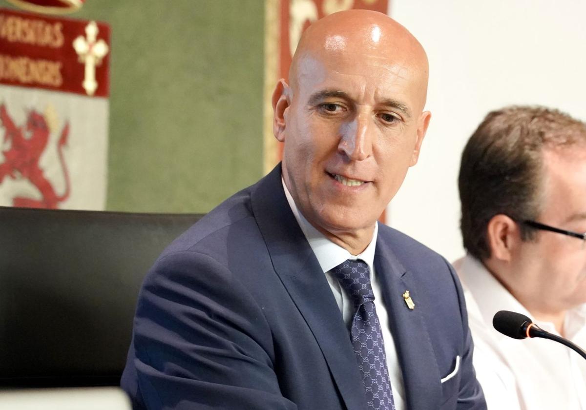 El alcalde de León, José Antonio Diez, en una imagen de archivo.