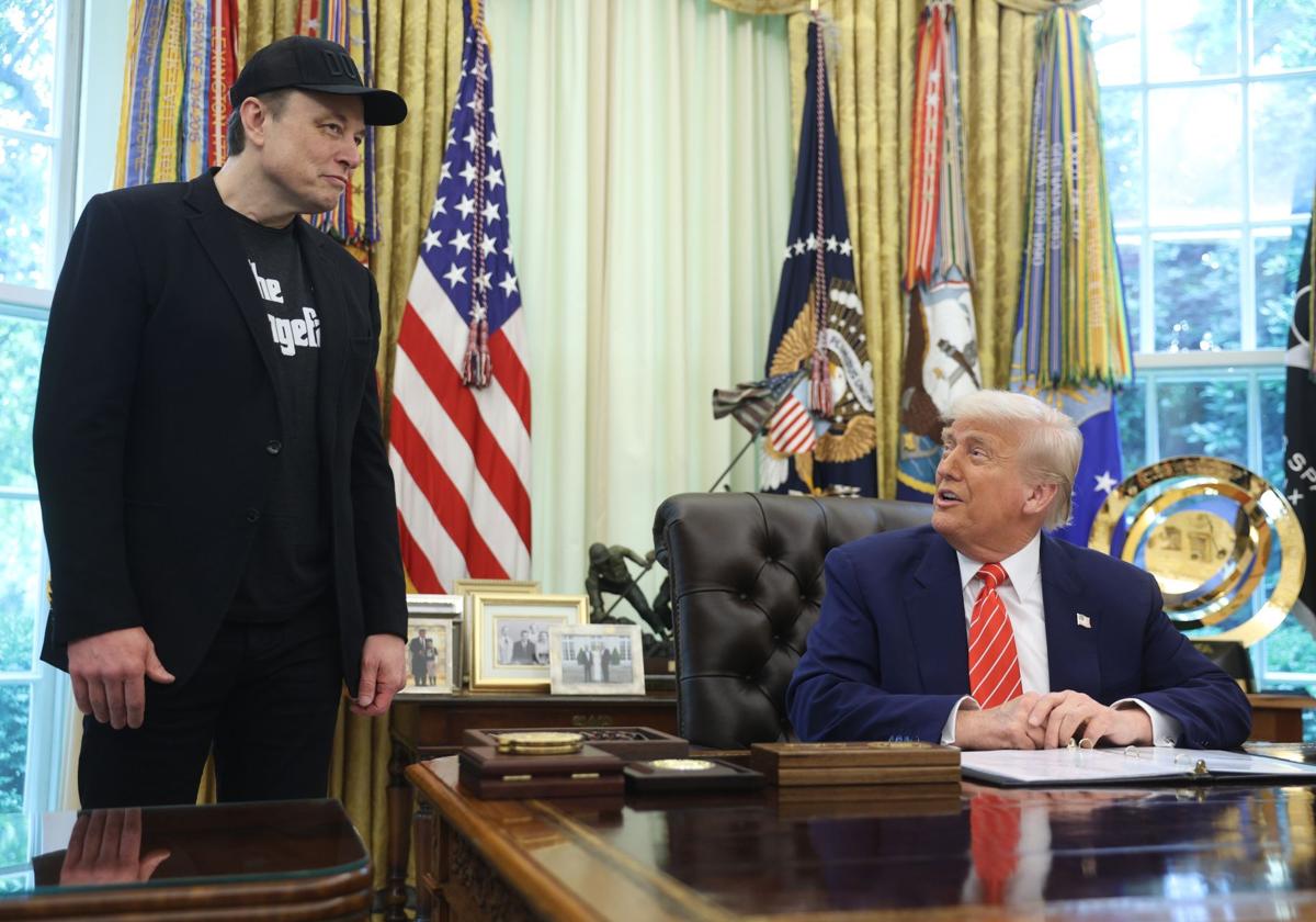 Musk y Trump, en una anterior imagen en la Casa Blanca.