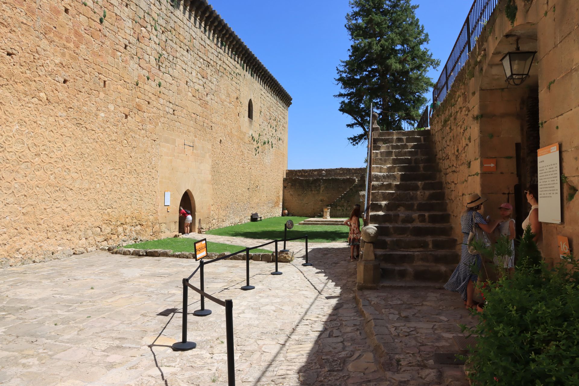 Fotos de las nuevas visitas al castillo de Pedraza