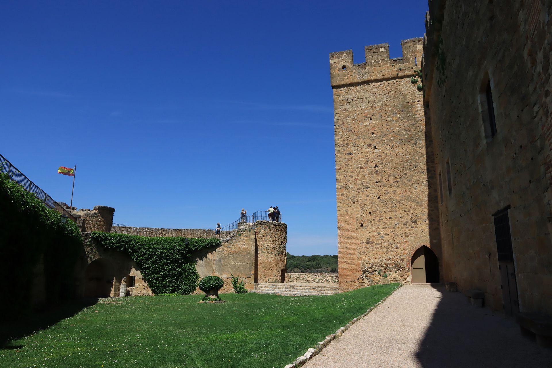 Fotos de las nuevas visitas al castillo de Pedraza