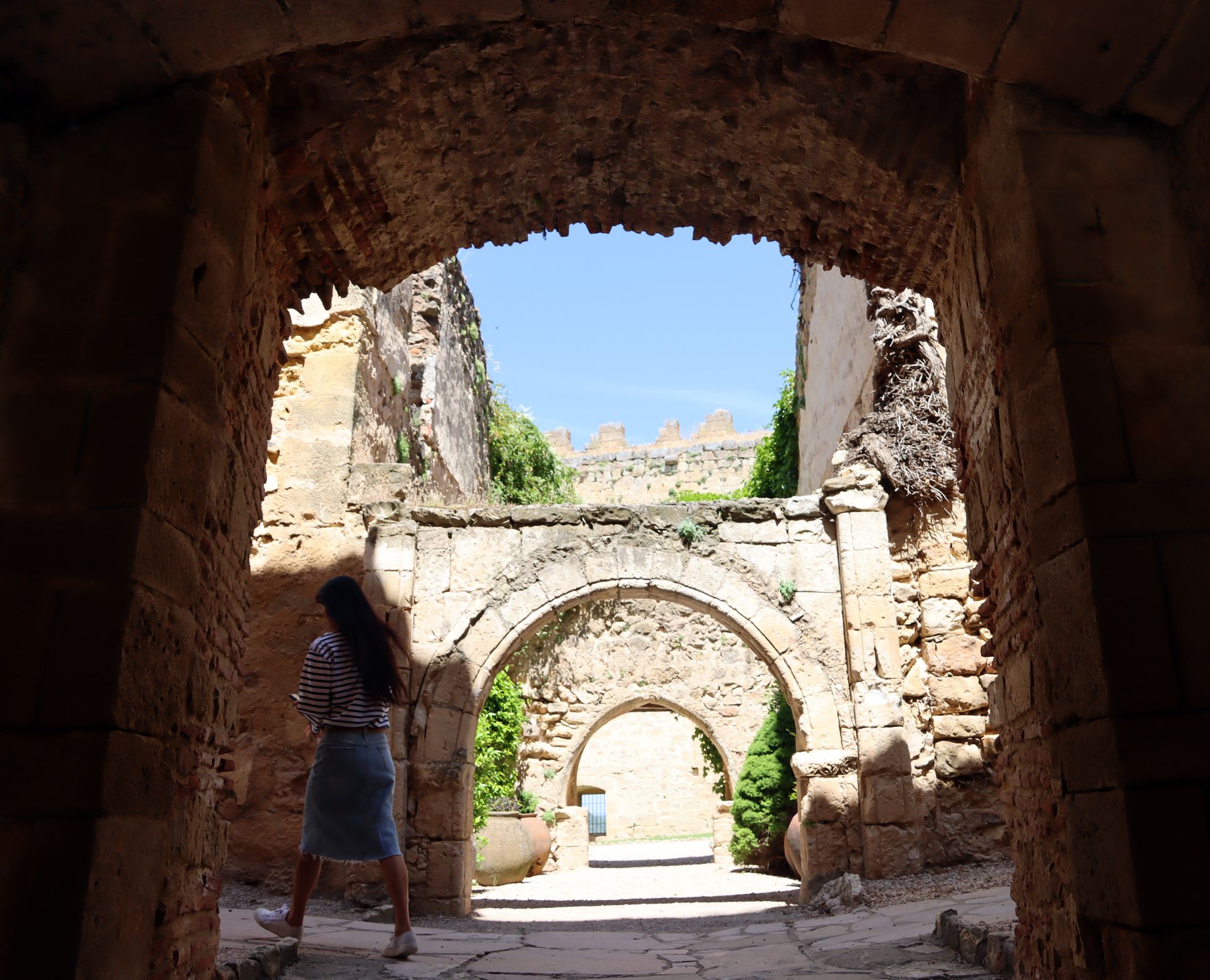 Fotos de las nuevas visitas al castillo de Pedraza