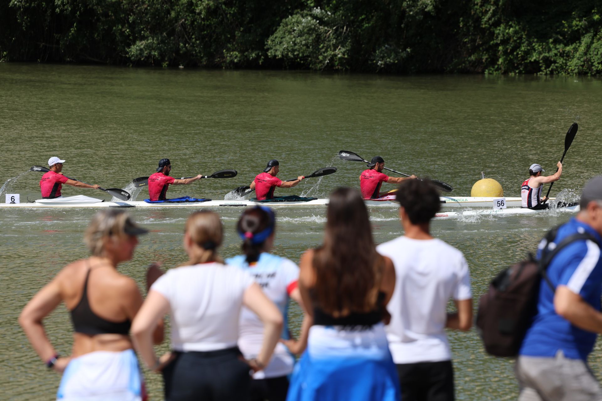 Las imágenes de la Regata Internacional K4 celebrada en aguas del Pisuerga