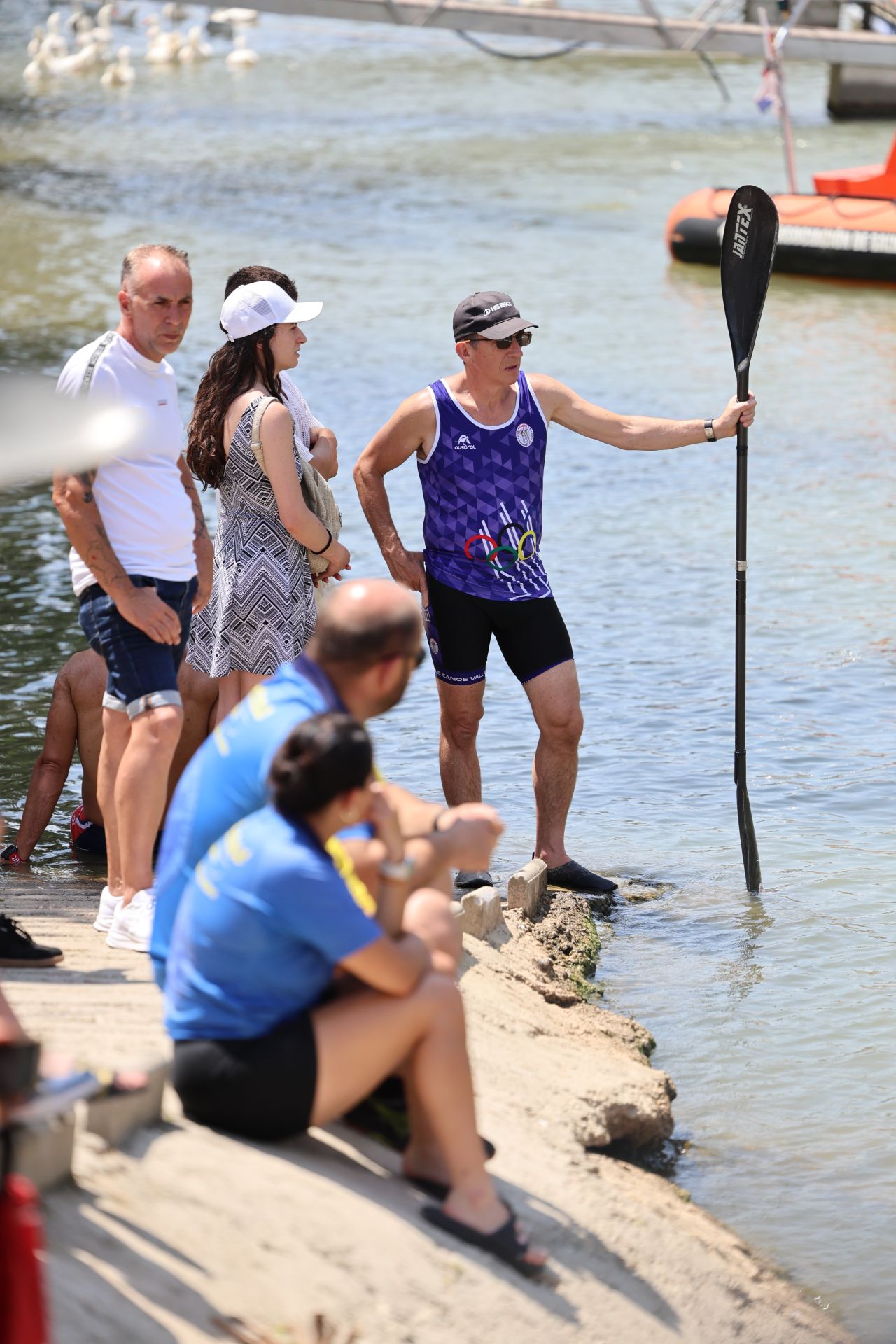 Las imágenes de la Regata Internacional K4 celebrada en aguas del Pisuerga