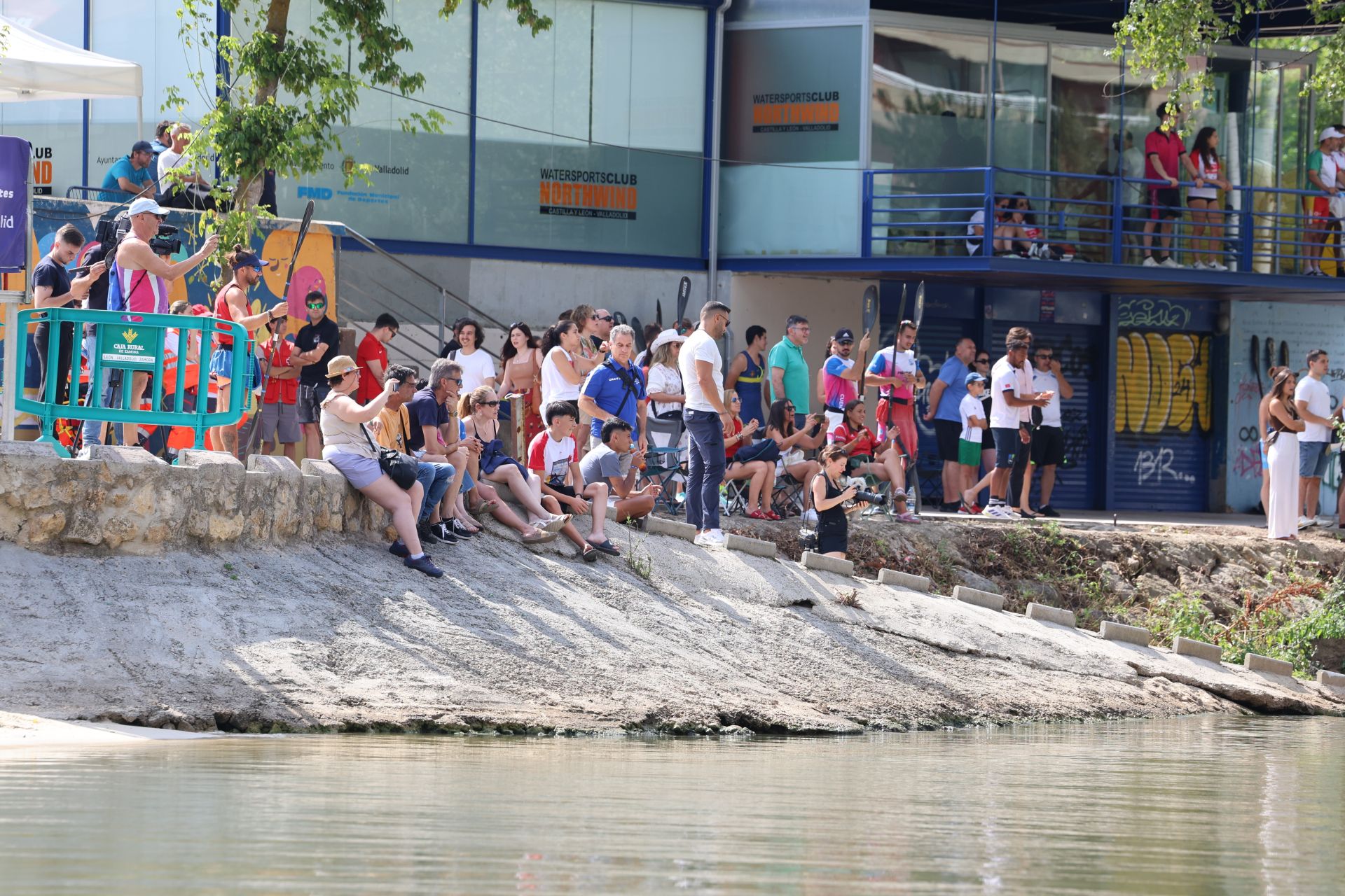 Las imágenes de la Regata Internacional K4 celebrada en aguas del Pisuerga