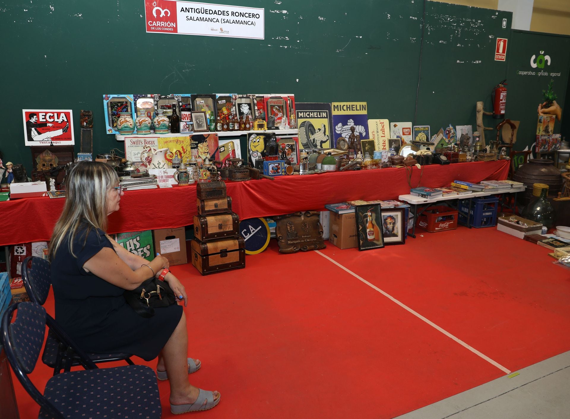 Así es la feria de antigüedades de Carrión