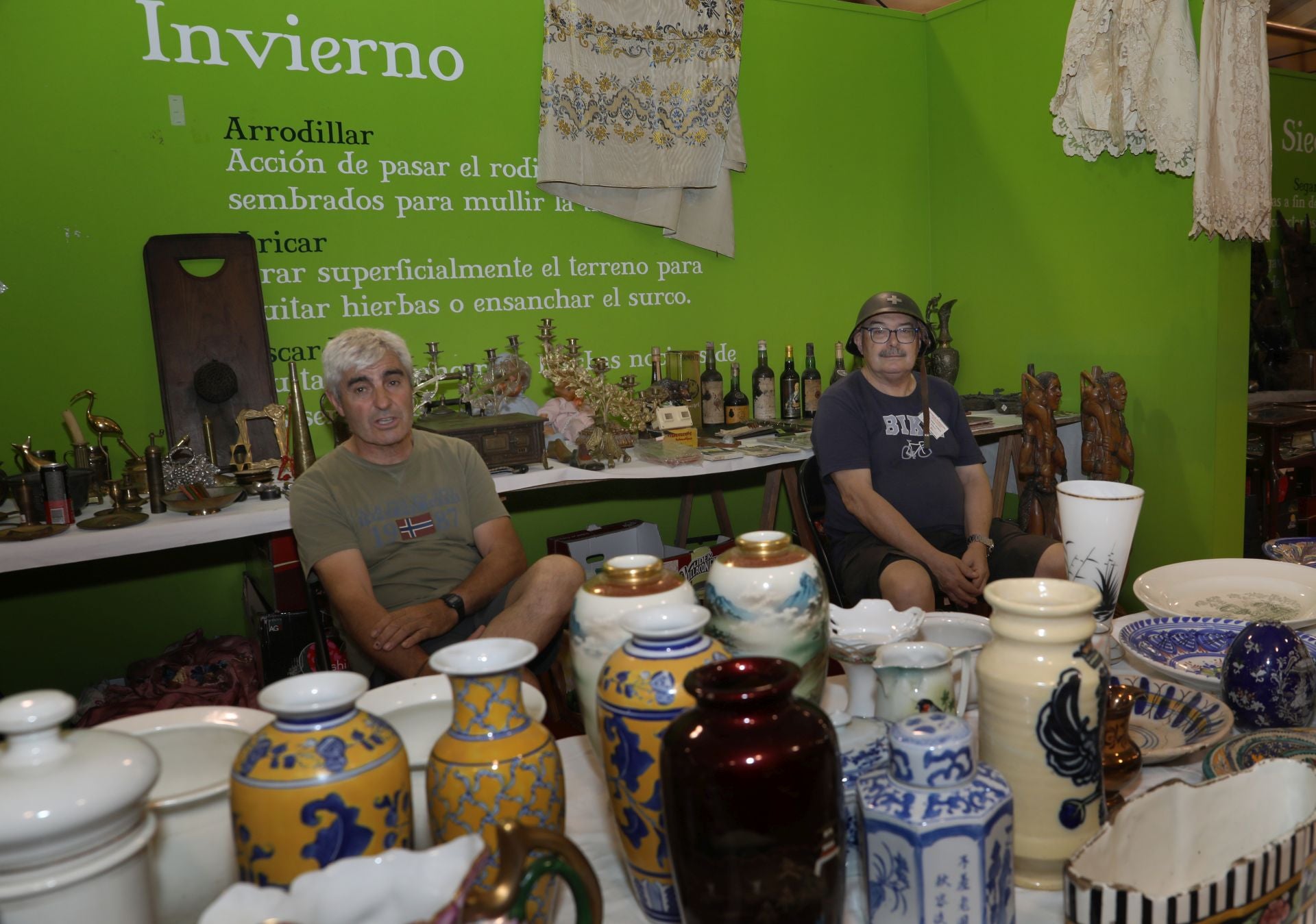 Así es la feria de antigüedades de Carrión