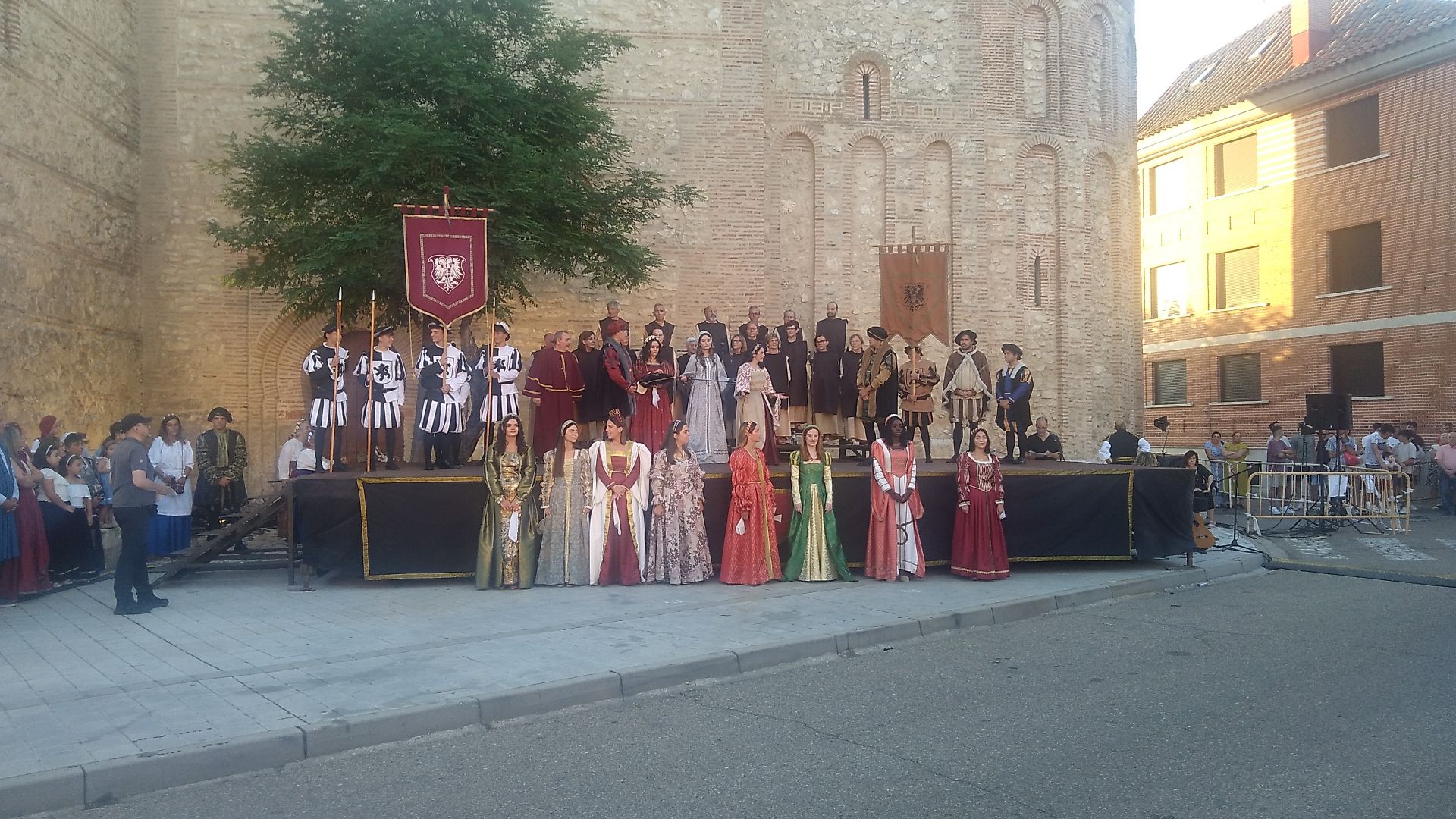 La recreación de la llegada de Carlos V a Mojados, en imágenes