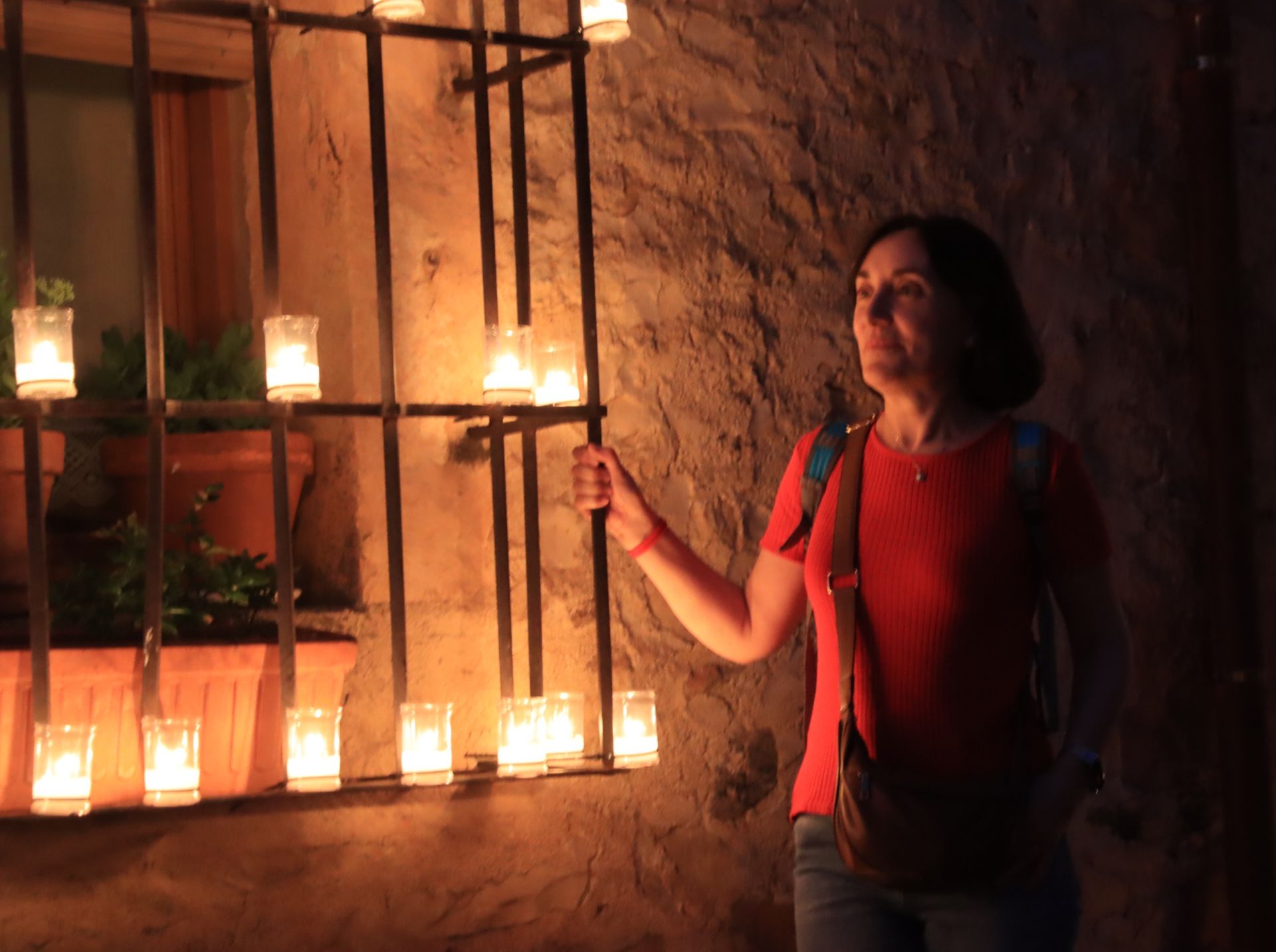La noche de las velas en Pedraza, en imágenes