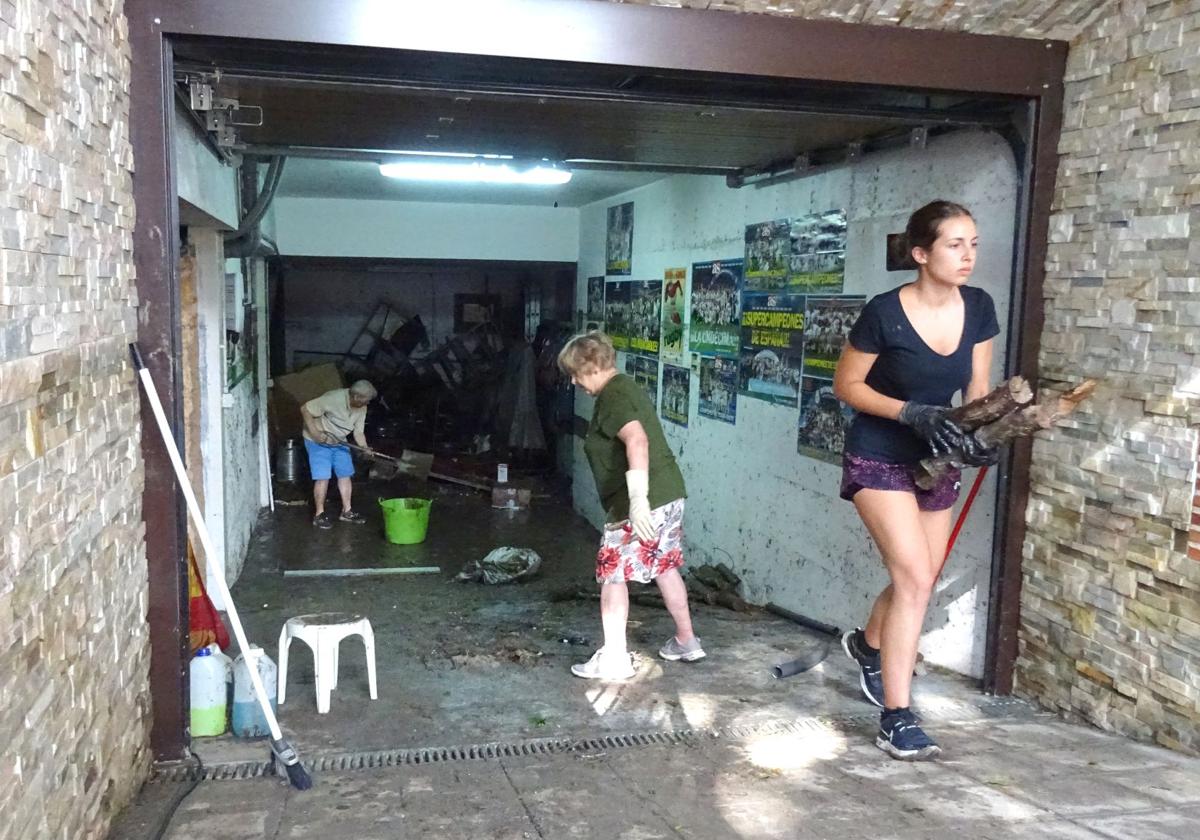 Una tromba «histórica» arrasa Medina y Rueda y deja miles de euros en daños: «Es una tragedia»