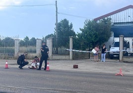 Lugar del presunto asesinato en Aranda de Duero.